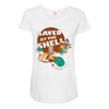 saved by the shell Maternity Scoop Neck T-shirt