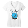 i heart science Women's V-Neck T-Shirt