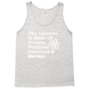 The Universe Is Made Of Protons Neutrons Electrons Morons Tank Top