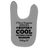 i never imagined i would be a super cool carcinoid cancer warrior kill Baby Bibs