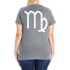 February Girls Are Sunshine Mixed With A Little Hurricane Ladies Curvy T-Shirt