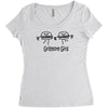 grillmore girls Women's Triblend Scoop T-shirt