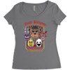 five nights at freddy's Women's Triblend Scoop T-shirt