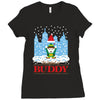 the legend of buddy Ladies Fitted T-Shirt