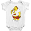 fractal comic book guy Baby Bodysuit