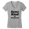 Some King Of Wonderful Women's V-Neck T-Shirt