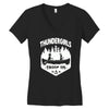 thunder girls Women's V-Neck T-Shirt
