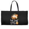 but first pumpkin spice latte, Weekender Totes