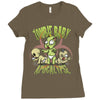 zombie baby apocalypse Ladies Fitted T-Shirt
