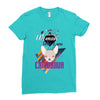 who loves chihuahua Ladies Fitted T-Shirt