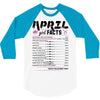 April Girl Facts Taurus 3/4 Sleeve Shirt
