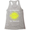 political the 80's 60's hippy anti capitalism Racerback Tank