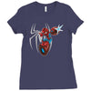 mega spidy Ladies Fitted T-Shirt