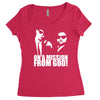 the blues brothers inspired on a mission from god funny Women's Triblend Scoop T-shirt