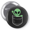 Alien Pocket Pin-back button