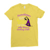 sometimes you have to throw on the hat! Ladies Fitted T-Shirt