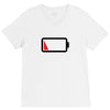 Dead Battery V-Neck Tee