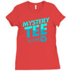 mystery tee Ladies Fitted T-Shirt