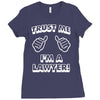 trust me i'm a lawyer Ladies Fitted T-Shirt