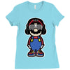 mario Ladies Fitted T-Shirt