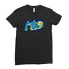super starry night Ladies Fitted T-Shirt