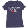 alexandria is for lovers Ladies Fitted T-Shirt