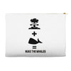 nuke the whales Accessory Pouches
