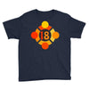 orange 18 Youth Tee