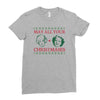 golden christmas Ladies Fitted T-Shirt