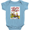calvin hobbes Baby Onesie