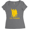 us veteran Women's Triblend Scoop T-shirt