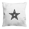 pentagram 2 Throw Pillow