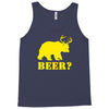 beer t shirt bear plus deer funny tee drinking college humor party shi Tank Top
