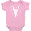 tuxedo fancy dress funny Baby Onesie