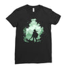 the adventure begins Ladies Fitted T-Shirt