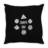 christmas gift carpe dm Throw Pillow