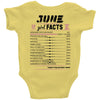 June Girl Facts Gemini Baby Onesie