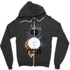 who loves poodle Zipper Hoodie