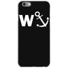 w anchor funny pub joke iPhone 6/6s Case