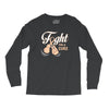 Fight For a Cure Uterine Cancer Awareness Long Sleeve Shirts