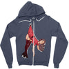 pin up girl Zipper Hoodie