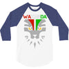 redesignsideas for the flag of wakanda 3/4 Sleeve Shirt