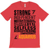 Strong Independent Motivated Aquarius T-Shirt