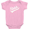 shhh nobody cares Baby Bodysuit
