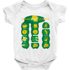 cheesy talk Baby Onesie