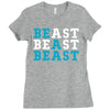 Be A Beast Ladies Fitted T-Shirt