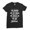blk power Ladies Fitted T-Shirt