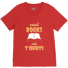 humor book t shirt V-Neck Tee