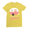 bitches with hitches Ladies Fitted T-Shirt