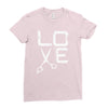 shear love Ladies Fitted T-Shirt